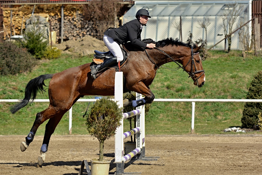 Skoková soutěž stupně „ZL“