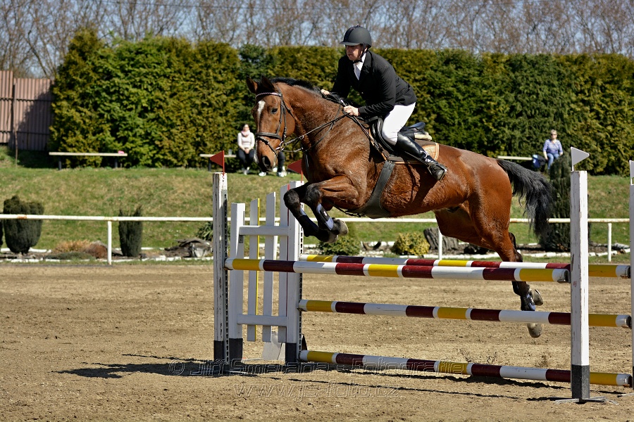 Skoková soutěž stupně „ZL“