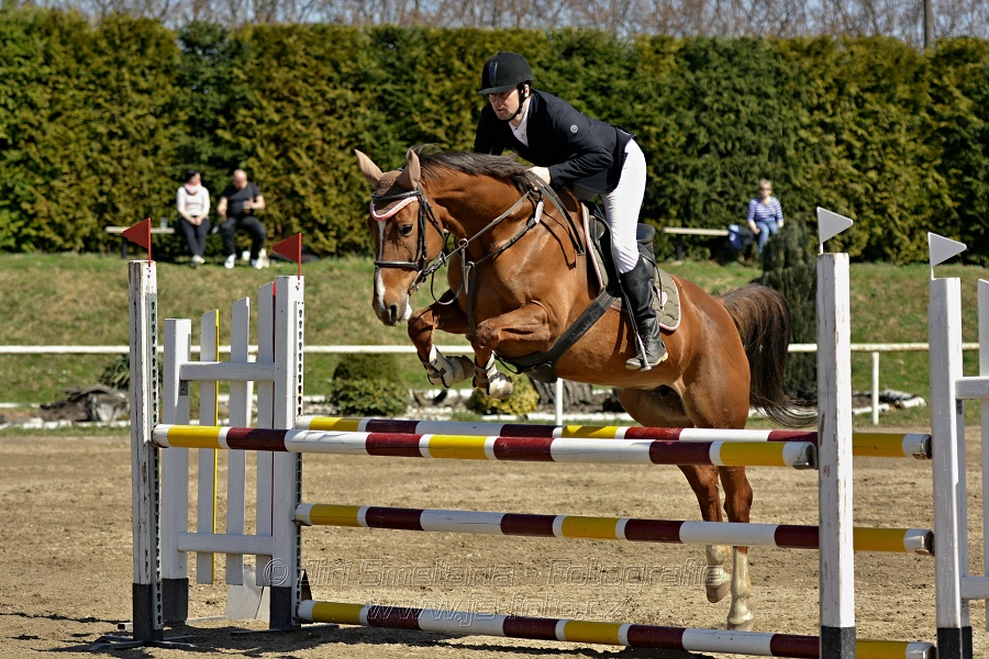 Skoková soutěž stupně „ZL“