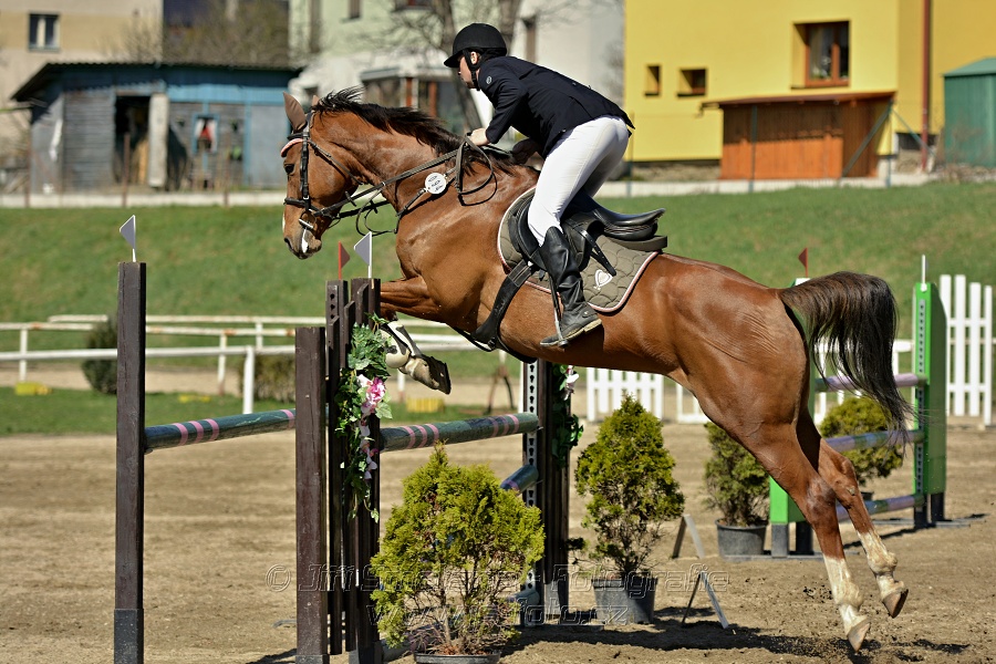 Skoková soutěž stupně „ZL“