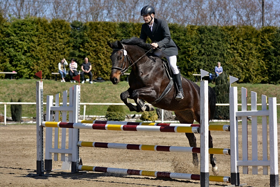 Skoková soutěž stupně „ZL“