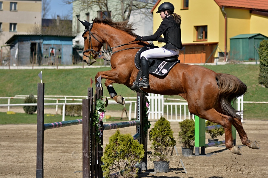 Skoková soutěž stupně „ZL“