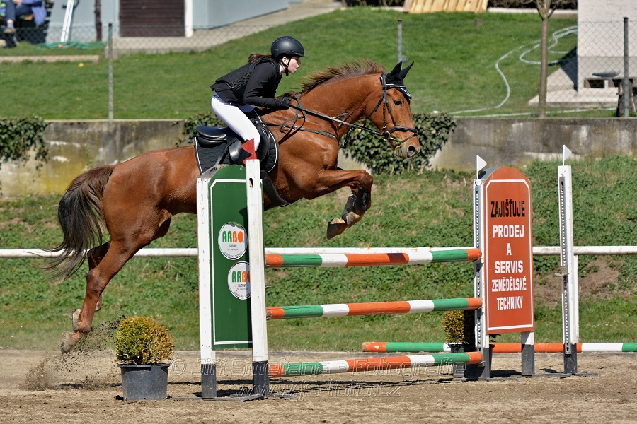 Skoková soutěž stupně „ZL“