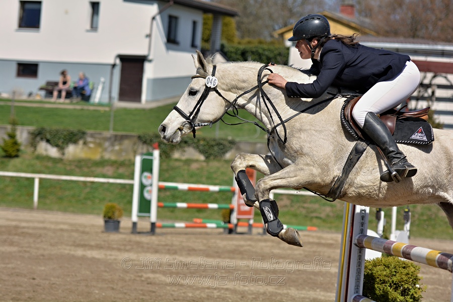 Skoková soutěž stupně „ZL“