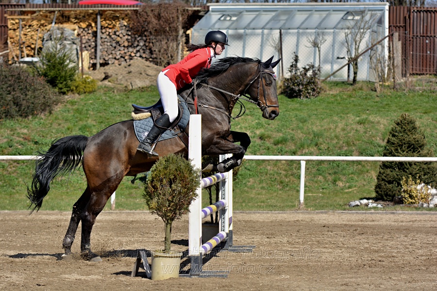 Skoková soutěž stupně „ZL“