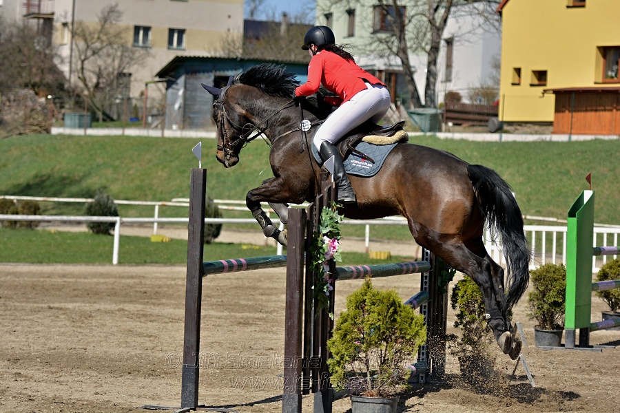 Skoková soutěž stupně „ZL“